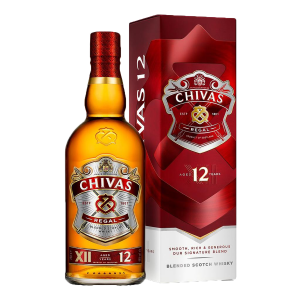 Whisky Chivas Regal 12 años 700 ml con estuche
